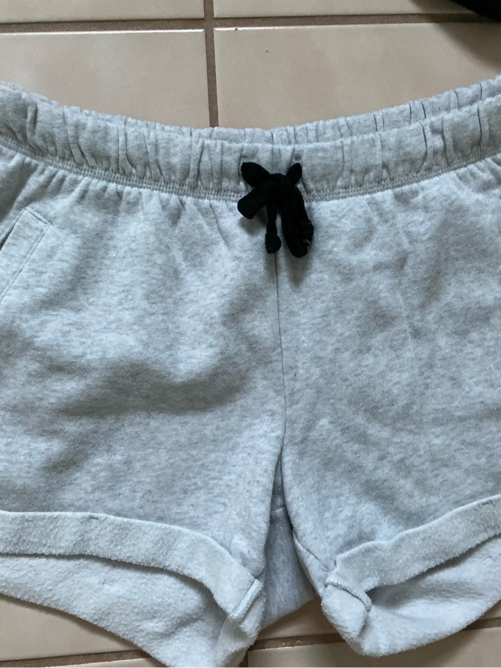 Lot Of 3 Victoria's Secret PINK Boyfriend Shorts Sz Small Gray, Black, Pink - Picture 2 of 8